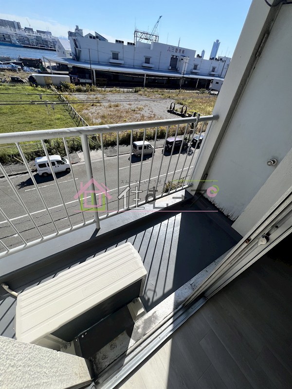 桜島住宅 ベランダ