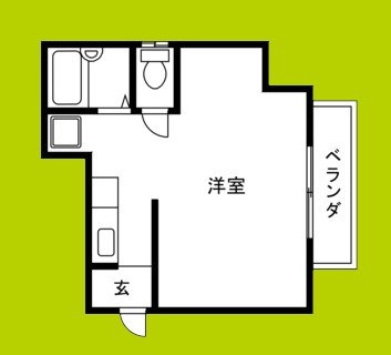 コーポ司Ⅱ 間取り