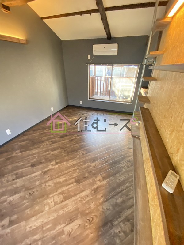 レトロバイカーハウス大今里 ベッドルーム