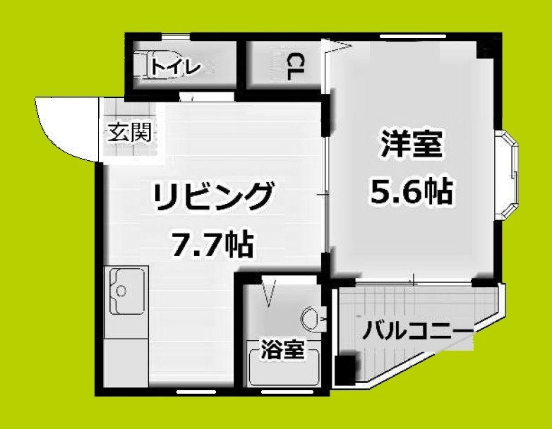 ロイヤルハイム新深江 間取り