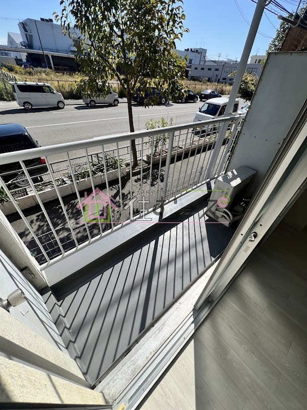 桜島住宅 ベランダ
