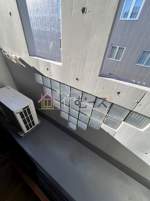 ボンジュールビル ベランダ