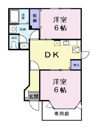 エスポワールパレス 間取り