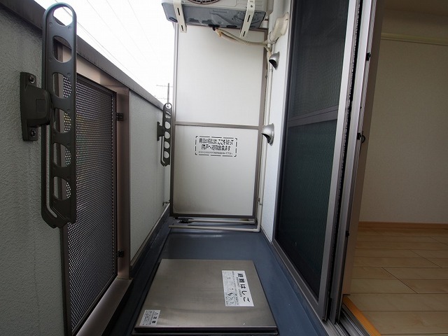 サンパティーク清隆 ベランダ