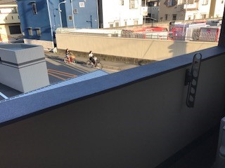 ヴォナール　コート ベランダ