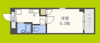 ルミエール西長堀 間取り