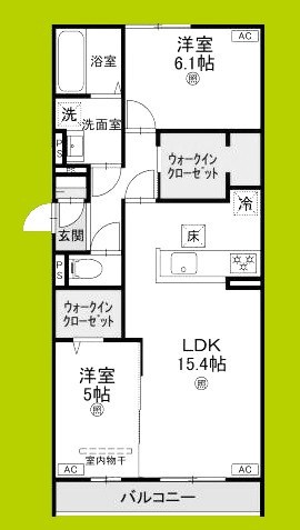 パサログランデ賑町 間取り