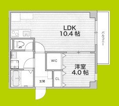 ソリティア鶴見橋 間取り