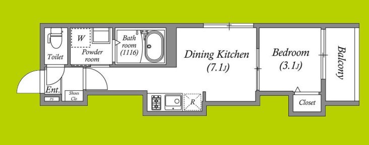 ソラーレ吹田 間取り