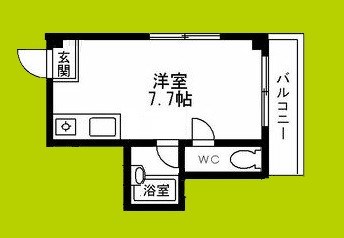 新大阪ハイツ 間取り