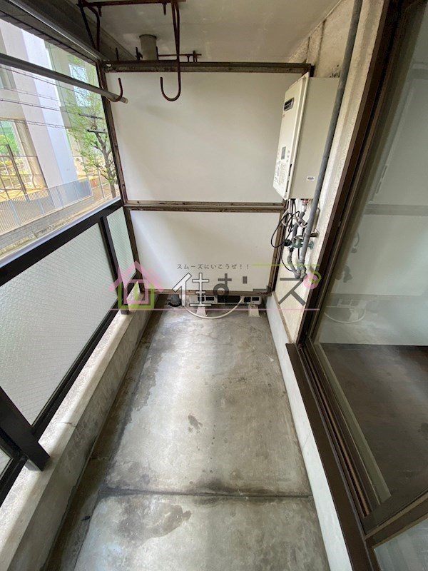 グランシャトー田辺 ベランダ