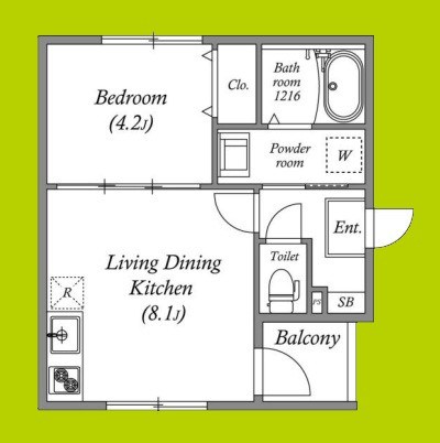ハーモニーテラス末広町 間取り