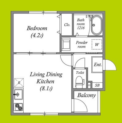 ハーモニーテラス末広町 間取り