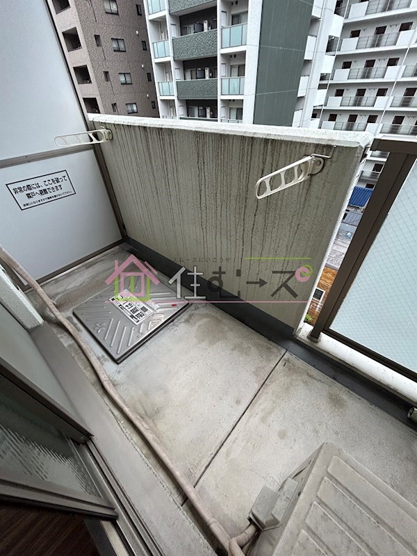 インペリアル靭本町 ベランダ