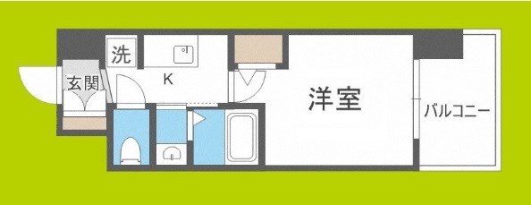 エステムコート大阪WESTⅡ 間取り