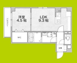 ソリティア鶴見橋 間取り