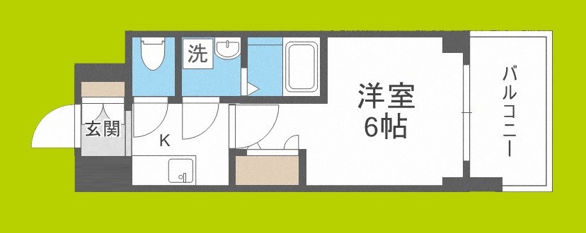 エスリード大阪ドームCERCA 間取り