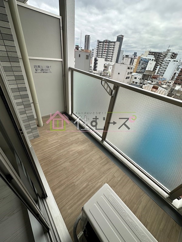 エスリード大阪ドームCERCA ベランダ