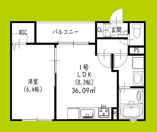 クリエオーレ崇徳院 間取り