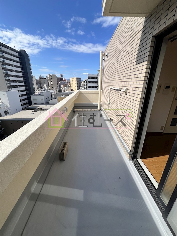 ミフネセントラルベア東淀川 ベランダ