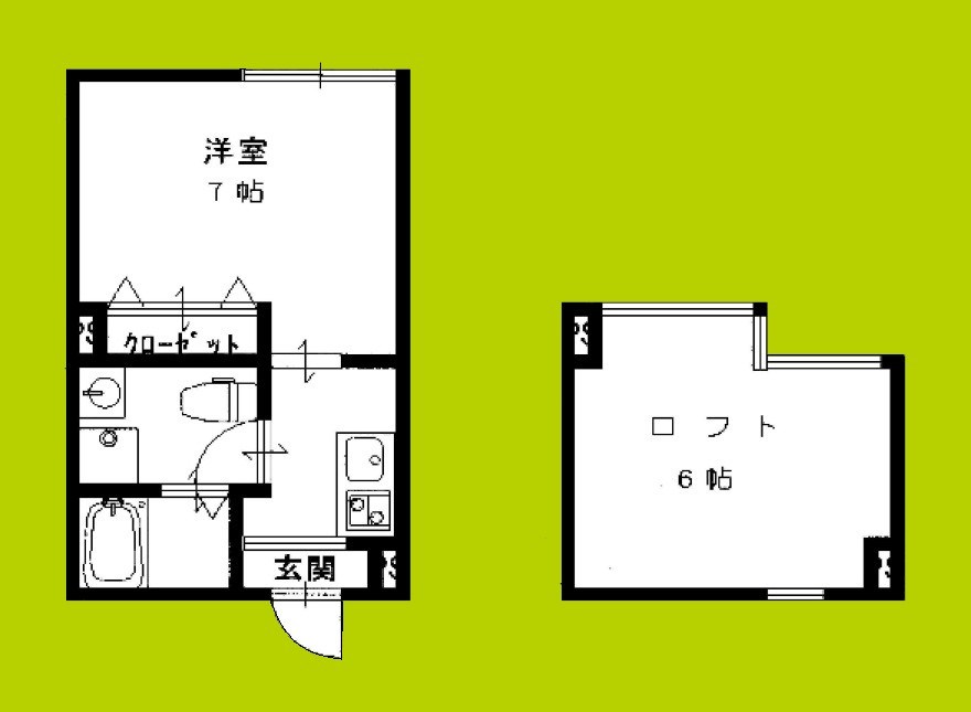 テクノメゾン東田辺 間取り
