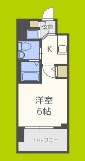 エスリード新北野 間取り