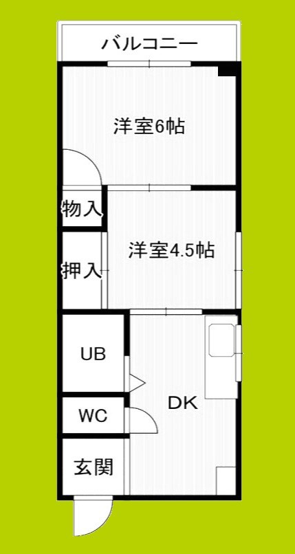 矢森第3マンション 間取り