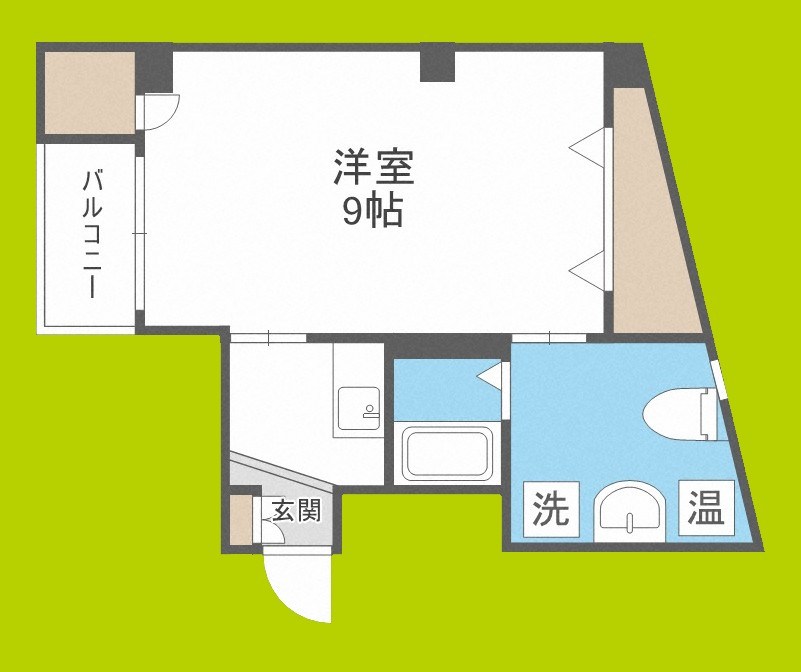 SQUARE9神崎川 間取り