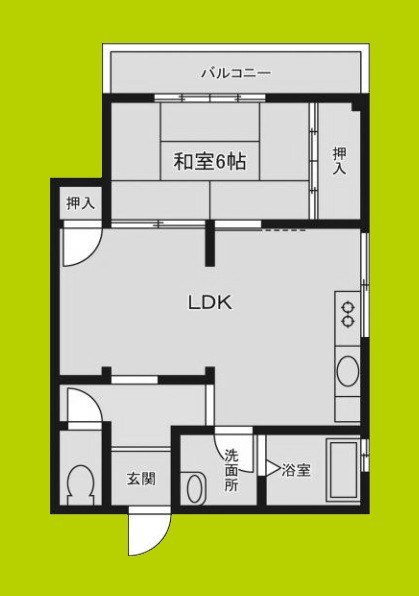 メゾン三津屋 間取り