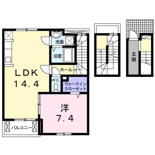 ニューフォレスト北野 間取り
