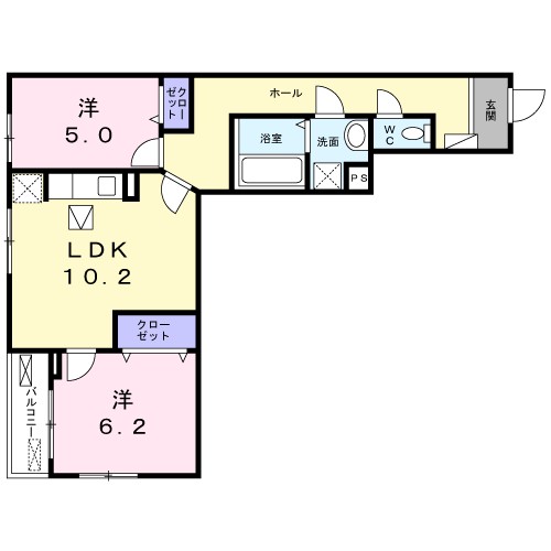 フォレ・リヴィエール 間取り