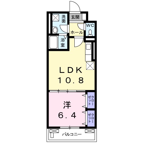 メゾン　ド　ソフィア 間取り