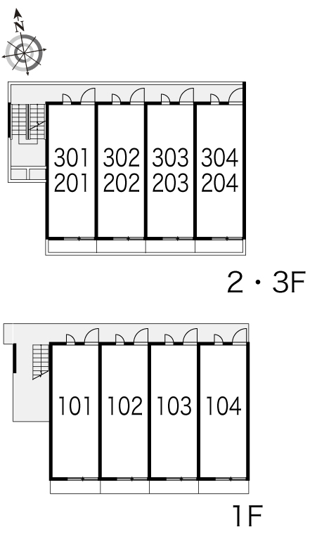 レオパレスアカツキ　イースト その他2