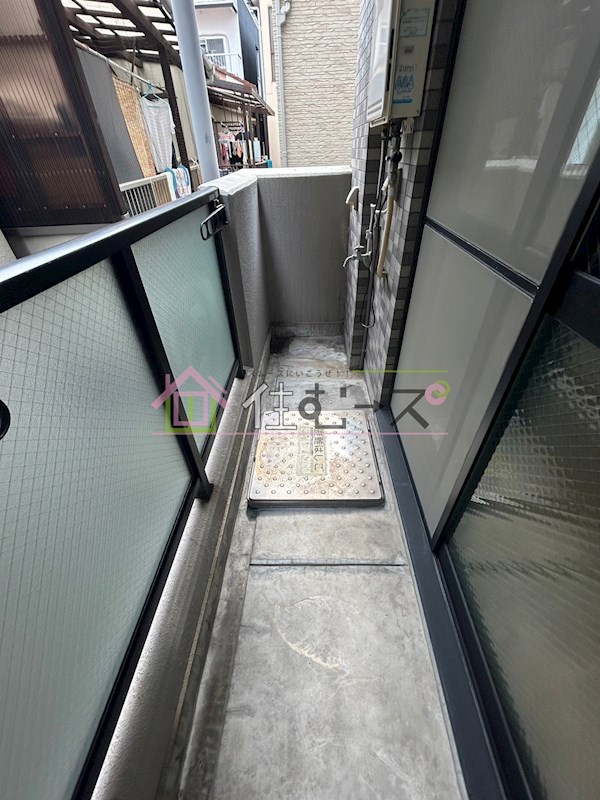 エクセレント上新8 ベランダ