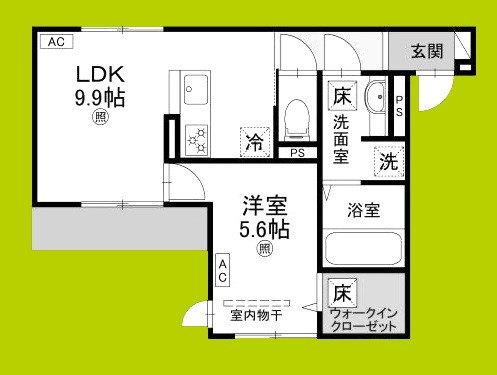 パサログランデ鳳中町 間取り