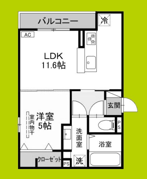 グリューネ塚口本町 間取り