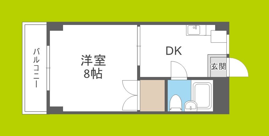 シャトー背戸口 間取り