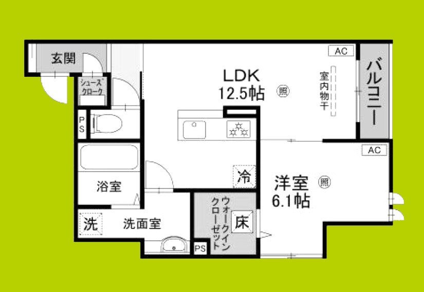 パサログランデ鳳中町 間取り