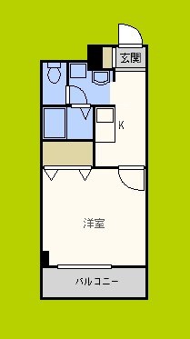アンプルール　フェール　ドミール 間取り