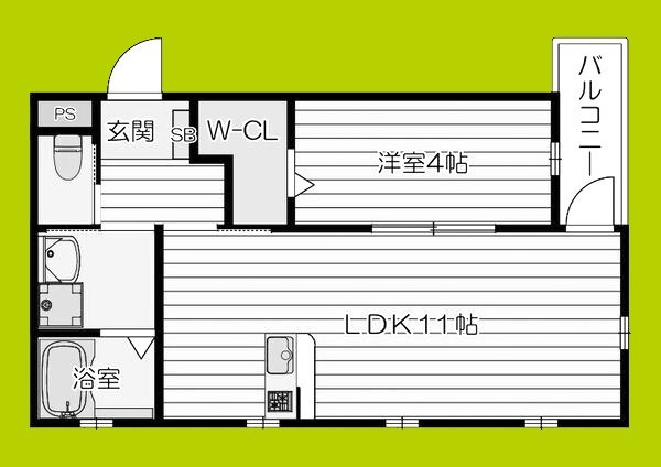 グランメリー池田木部 間取り