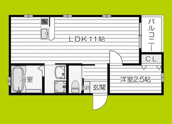 グランメリー池田木部 間取り