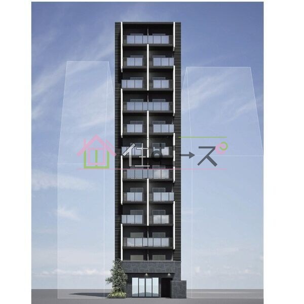 コンフォリア・リヴ桜川ソルテラス 外観写真