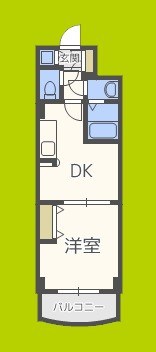 ノルデンタワー天神橋 間取り