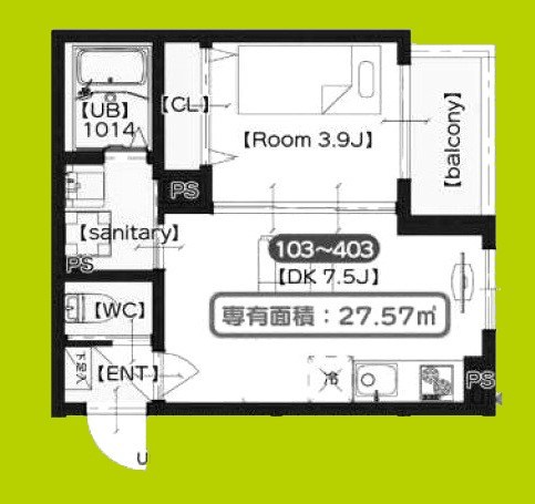 エイデン新大阪 間取り