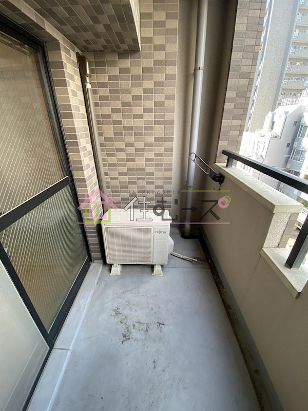 ジュネーゼ大阪城南 ベランダ