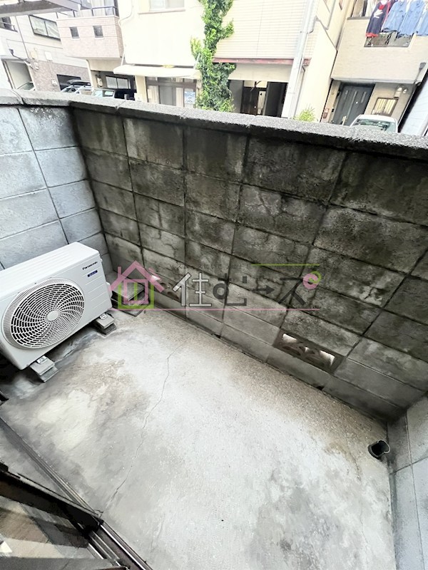 青井ハイツ ベランダ