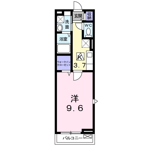 サンリット・ミナミイバラキ 間取り