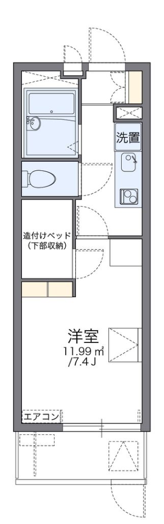 レオパレスＡＹＯＫＡ 間取り