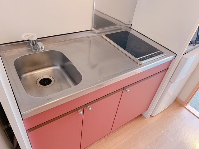 レオパレスグリーンアンバー キッチン