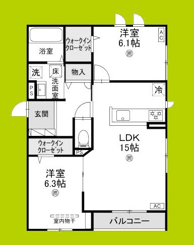 D&rsquo;Sophia 間取り